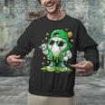 St Patrick Day Baseball Drip Ice Cream Men Boys Kids Unisex Sweatshirt St Patrick Day Baseball Drip Ice Cream Men Boys Kids Unisex Sweatshirt