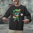 St Patricks Day Leprechaun Baseball Saint Paddys Boys Men Unisex Sweatshirt St Patricks Day Leprechaun Baseball Saint Paddys Boys Men Unisex Sweatshirt
