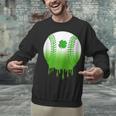 St Patricks Day Shamrock Baseball Irish Boys Kids Men Unisex Sweatshirt