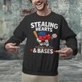 Stealing Hearts & Bases Valentine’s Day Baseball Love Unisex Sweatshirt Stealing Hearts & Bases Valentine’s Day Baseball Love Unisex Sweatshirt