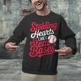 Stealing Hearts Like I Steal Bases Cute Baseball Boys Unisex Sweatshirt Stealing Hearts Like I Steal Bases Cute Baseball Boys Unisex Sweatshirt