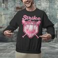 Strike Out Breast Cancer Baseball Drip For Boys Youth Unisex Sweatshirt Strike Out Breast Cancer Baseball Drip For Boys Youth Unisex Sweatshirt