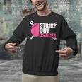 Strike Out Cancer Breast Cancer Awareness Baseball Warrior Unisex Sweatshirt Strike Out Cancer Breast Cancer Awareness Baseball Warrior Unisex Sweatshirt