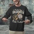That's My Grandson Out There Jersey Number 55 Baseball Unisex Sweatshirt