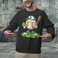 Toddler Baseball Drip Ice Cream Boys Kids St Patricks Day Unisex Sweatshirt Toddler Baseball Drip Ice Cream Boys Kids St Patricks Day Unisex Sweatshirt