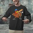 Turkey Baseball Thanksgiving Sports Humor Men Boy Kids Unisex Sweatshirt Turkey Baseball Thanksgiving Sports Humor Men Boy Kids Unisex Sweatshirt