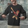 Ugly Christmas Sweater Gingerbread Baseball Toddler Kids Unisex Sweatshirt Ugly Christmas Sweater Gingerbread Baseball Toddler Kids Unisex Sweatshirt