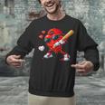 Valentine Baseball Heart Sports Love Valentines Day Boys Unisex Sweatshirt Valentine Baseball Heart Sports Love Valentines Day Boys Unisex Sweatshirt