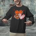 Valentines Baseball Basketball Football Heart Boy Men Unisex Sweatshirt