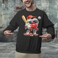 Valentines Day Heart Baseball Drip Ice Cream Boys Kids Men Unisex Sweatshirt Valentines Day Heart Baseball Drip Ice Cream Boys Kids Men Unisex Sweatshirt