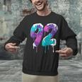 Vintage Baseball 92 Number Unisex Sweatshirt Vintage Baseball 92 Number Unisex Sweatshirt