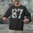 Vintage Baseball Number 67 Jersey Player Uniform Unisex Sweatshirt Vintage Baseball Number 67 Jersey Player Uniform Unisex Sweatshirt