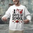 100 Days Of School Coquette Bow Baseball 100th Day Girl Kid Unisex Sweatshirt