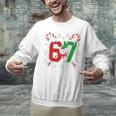 67 Baseball Christmas Candy Cane Snowflake Holiday Sports Unisex Sweatshirt 67 Baseball Christmas Candy Cane Snowflake Holiday Sports Unisex Sweatshirt