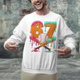 67 Ice Cream Drip Baseball Number 67 Player 67th Birthday Unisex Sweatshirt 67 Ice Cream Drip Baseball Number 67 Player 67th Birthday Unisex Sweatshirt