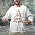 Baseball Christmas Tree Light Xmas Tees Boys Kids Men Unisex Sweatshirt Baseball Christmas Tree Light Xmas Tees Boys Kids Men Unisex Sweatshirt