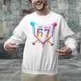 Baseball Drip I Was 6 Now I'm 7 67 Meme 7th Birthday Unisex Sweatshirt