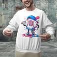 Baseball Drip 8th 8 Year Old Birthday Boys Pitcher Player Unisex Sweatshirt
