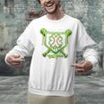Baseball Icecream St Patrick's Day Lucky Charm Shamrock Drip Unisex Sweatshirt Baseball Icecream St Patrick's Day Lucky Charm Shamrock Drip Unisex Sweatshirt