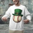 Baseball Leprechaun Hat Saint Patrick Retro Unisex Sweatshirt Baseball Leprechaun Hat Saint Patrick Retro Unisex Sweatshirt