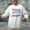 Baseball Player 100 Days Of School Sports Ice Cream Drip Premium Tri-Blend Unisex Sweatshirt Baseball Player 100 Days Of School Sports Ice Cream Drip Premium Tri-Blend Unisex Sweatshirt