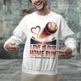 Baseball Valentine Forever On Deck For You Unisex Sweatshirt Baseball Valentine Forever On Deck For You Unisex Sweatshirt