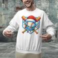 Christmas Baseball Drip For Boys Kids Ice Cream Drip Unisex Sweatshirt