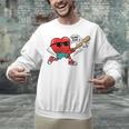 Heart Valentines Day Baseball Men Boys Kids Teens Unisex Sweatshirt Heart Valentines Day Baseball Men Boys Kids Teens Unisex Sweatshirt