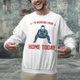 I'm Working From Home Today Baseball Lover Men Women Unisex Sweatshirt