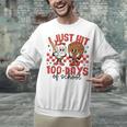I Just Hit 100 Days Of School Baseball 100th Day Teacher Kid Unisex Sweatshirt