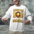 I Just Hit 100 Days Of School Baseball Boys Kids 100th Day Unisex Sweatshirt I Just Hit 100 Days Of School Baseball Boys Kids 100th Day Unisex Sweatshirt