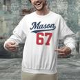 Mason 67 Jersey Baseball Men Women Boys Girls Number 6 7 Unisex Sweatshirt