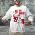 Mike Trout Los Angeles A MLB Baseball Players MLBMTR304N Unisex Sweatshirt Mike Trout Los Angeles A MLB Baseball Players MLBMTR304N Unisex Sweatshirt