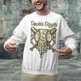 Old School Camo Baseball Drip Double Digits 10th Birthday Unisex Sweatshirt