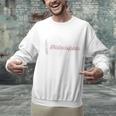 Philadelphia Baseball Skyline Philly Men Women Unisex Sweatshirt