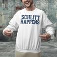 Schlitt Happens NY Bronx I Heart Baseball Apparel Unisex Sweatshirt