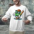 Shamrock Baseball St Patrick's Day Kids Boys Toddlers Premium Tri-Blend Unisex Sweatshirt Shamrock Baseball St Patrick's Day Kids Boys Toddlers Premium Tri-Blend Unisex Sweatshirt