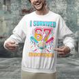 I Survived 67 Days Of School Baseball Drip Six Seven Meme Unisex Sweatshirt