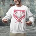 Valentines Baseball Boys Ice Cream Drip Heart Youth Kids Unisex Sweatshirt Valentines Baseball Boys Ice Cream Drip Heart Youth Kids Unisex Sweatshirt