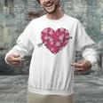 Valentine's Day Baseball Heart Softball Player Sports Lover Unisex Sweatshirt Valentine's Day Baseball Heart Softball Player Sports Lover Unisex Sweatshirt
