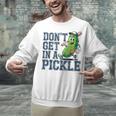 Youth Baseball Catcher Humor Don’t Get In A Pickle Unisex Sweatshirt Youth Baseball Catcher Humor Don’t Get In A Pickle Unisex Sweatshirt