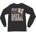 100 Days Of School Baseball 100th Day Of School Coquette Bow Unisex Long Sleeve T-Shirt 100 Days Of School Baseball 100th Day Of School Coquette Bow Unisex Long Sleeve T-Shirt