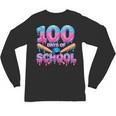 100 Days Of School Baseball Dripping Ice Cream 100th Day Unisex Long Sleeve T-Shirt 100 Days Of School Baseball Dripping Ice Cream 100th Day Unisex Long Sleeve T-Shirt