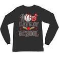 100 Days Of School Baseball Teacher 100 Days Smarter Student Unisex Long Sleeve T-Shirt 100 Days Of School Baseball Teacher 100 Days Smarter Student Unisex Long Sleeve T-Shirt