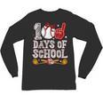 100 Days Of School Cute Bow Baseball Boy Girl Teacher Unisex Long Sleeve T-Shirt 100 Days Of School Cute Bow Baseball Boy Girl Teacher Unisex Long Sleeve T-Shirt