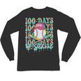 100 Days Of School Drip Baseball 100th Day Baseball School Unisex Long Sleeve T-Shirt 100 Days Of School Drip Baseball 100th Day Baseball School Unisex Long Sleeve T-Shirt