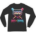 100 Days Of School Ice Cream Drip Baseball 100 Days Smarter Unisex Long Sleeve T-Shirt 100 Days Of School Ice Cream Drip Baseball 100 Days Smarter Unisex Long Sleeve T-Shirt