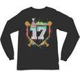 17th Birthday Baseball Drip Number 17 Year Old Birthday Boy Unisex Long Sleeve T-Shirt 17th Birthday Baseball Drip Number 17 Year Old Birthday Boy Unisex Long Sleeve T-Shirt