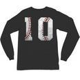 2016 10th Birthday Baseball Boys Kids Ten 10 Tenth Unisex Long Sleeve T-Shirt