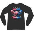 2026 American Flag Baseball Ice Cream Drip Bats Boys Unisex Long Sleeve T-Shirt 2026 American Flag Baseball Ice Cream Drip Bats Boys Unisex Long Sleeve T-Shirt